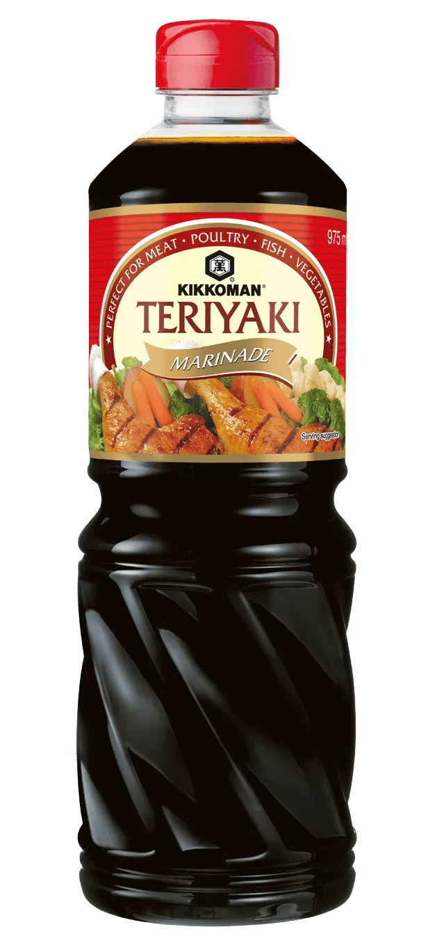 [Translate to Serbisch:] Kikkoman Teriyaki Marinade 975 ml PET