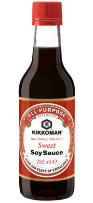 [Translate to Serbisch:] Kikkoman Naturally Brewed Sweet Soy Sauce 250 ml bottle