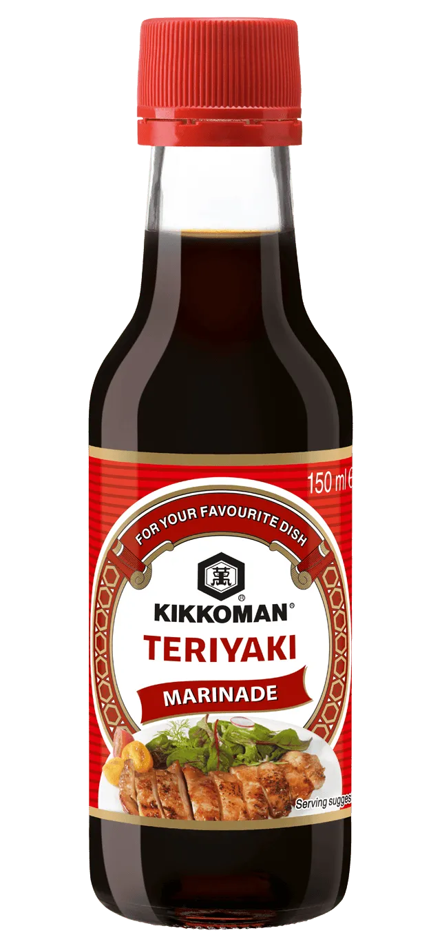 [Translate to Serbisch:] Kikkoman Teriyaki Marinade 150 ml bottle